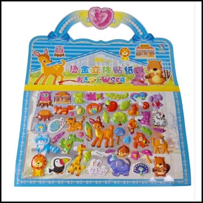 

TERBARU STIKER STICKER ANAK TIMBUL BINATANG ANIMALS 2981 !!!!!!!