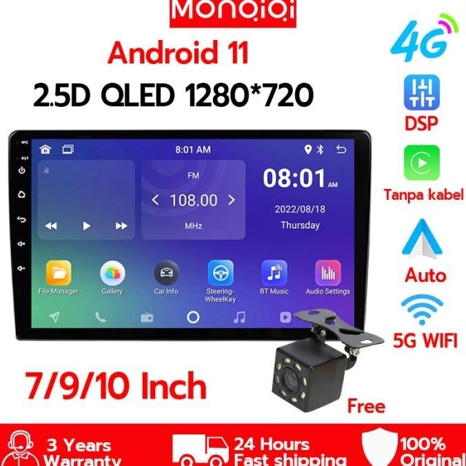 Gps Navigasi Mobil Layar Mp5 Player Dengan Bluetooth/Head Unit Android | Otomotif