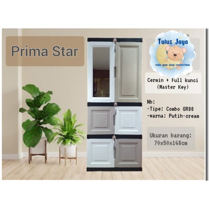 Lemari Jumbo Plastik Susun 2, Susun 3, Susun 4