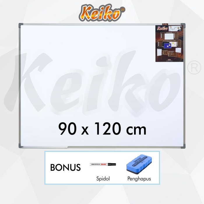 

Terbaru Papan Tulis Whiteboard Gantung Single Face Keiko 90 X 120 Cm Promo Terlaris