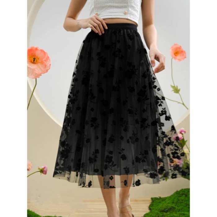 Rok Tutu Bunga Timbul , Rok Tutu Bunga Veet