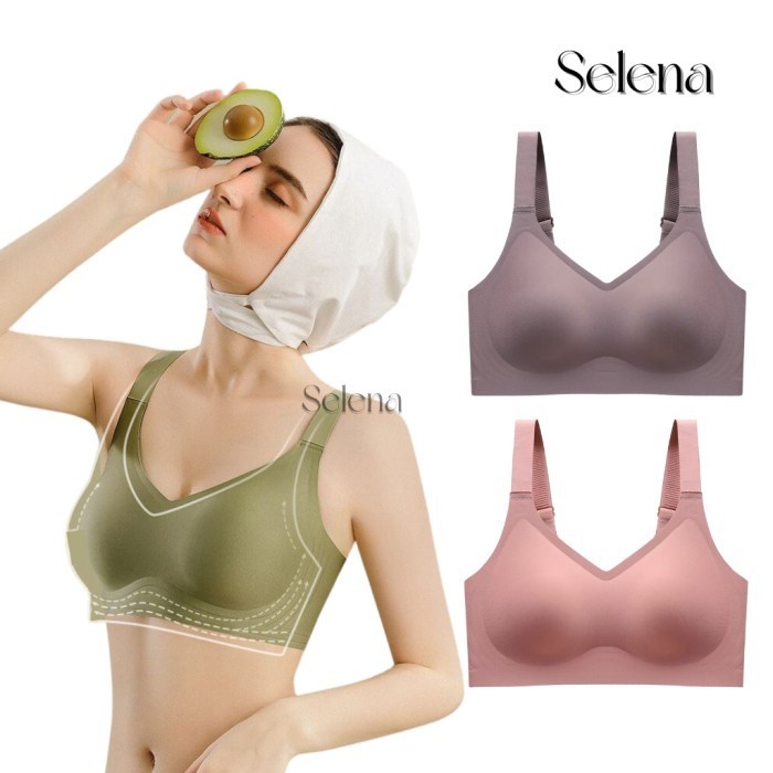 Your Panty Coleen Bra Seamless Push Up Bh Wanita Busa Tipis
