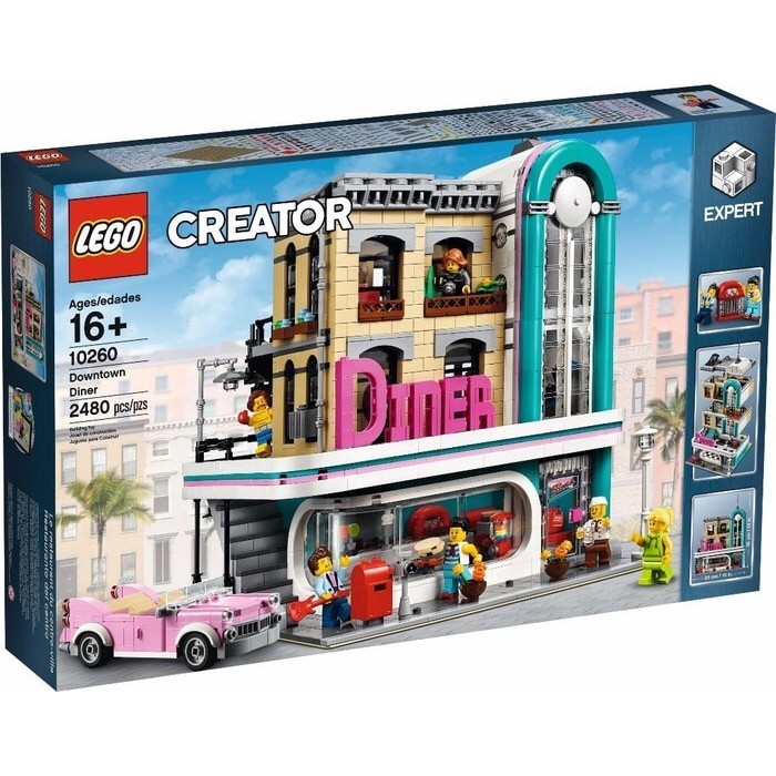 LEGO 10260 ADVANCED MODELS Downtown Diner - Blocktopia