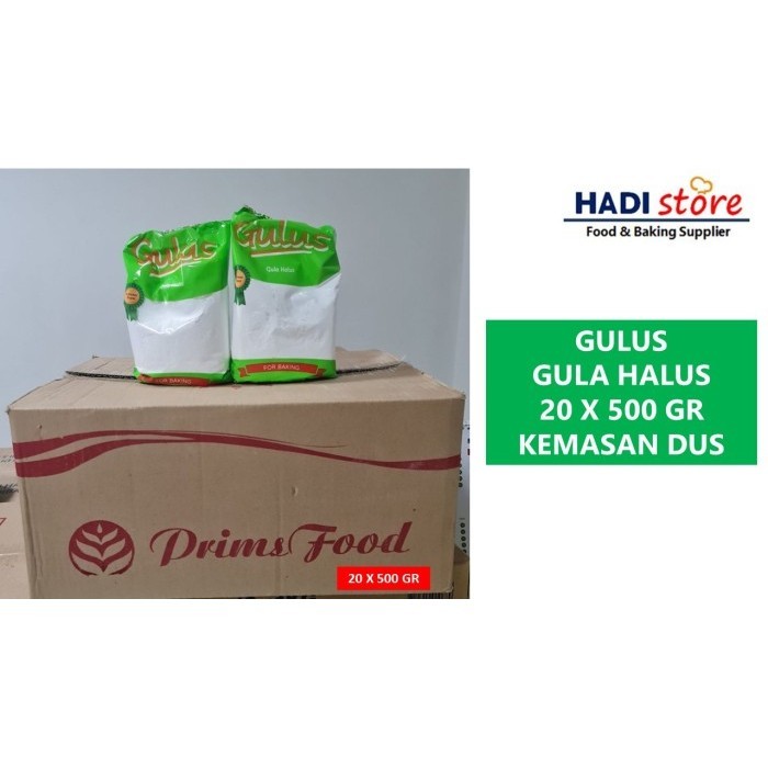 

Gulus Gula Halus 500 Gr X 20 - Karton Dus - Adelineez