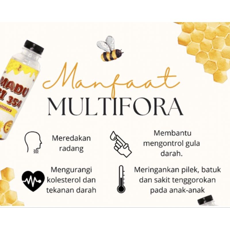 

MADU ASLI 100% MULTIFORA 354