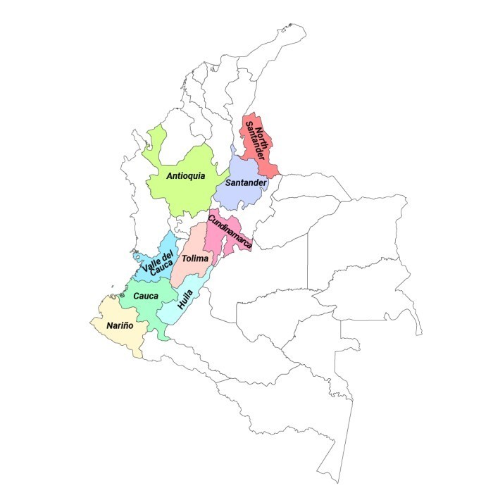 

Biji Kopi Arabica Colombia, Cundinamarca - Finca La Maria (200 Gr)