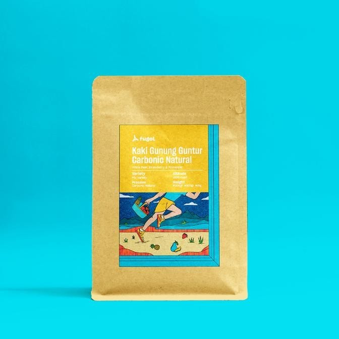 

Biji Kopi Kaki Gunung Guntur Carbonic Natural (200 Gr) Single Origin