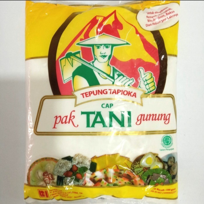 

Sagu Tani Cap Pak Tani Gunung Dus 10Kg Tepung Tapioka