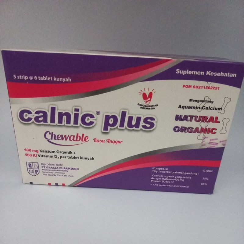CALNIC PLUS CHEWABLE