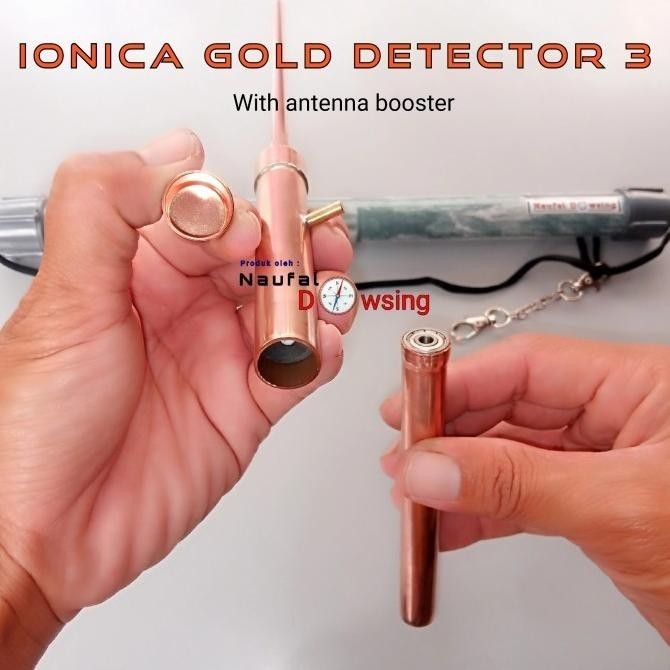 TERLARIS IONICA GOLD DETECTOR 3. ALAT DETEKSI EMAS, TAMBANG,