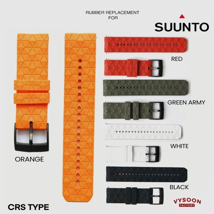 Tali Strap Suunto 9 / Suunto 9 Baro / Suunto Spartan Premium Rubber
