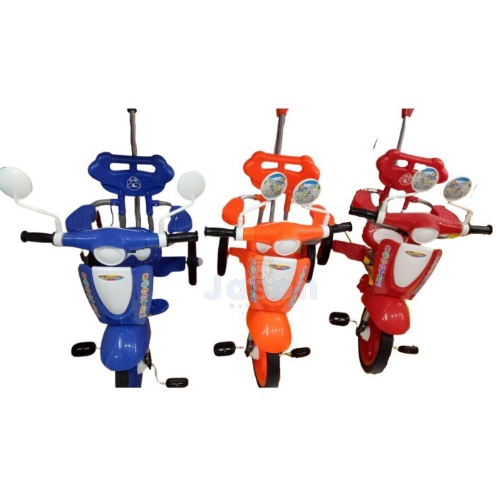 Aknam Sepeda Anak Roda 3 Royal Baby/Sepeda Roda Tiga Murah/Only Go Send/Pink