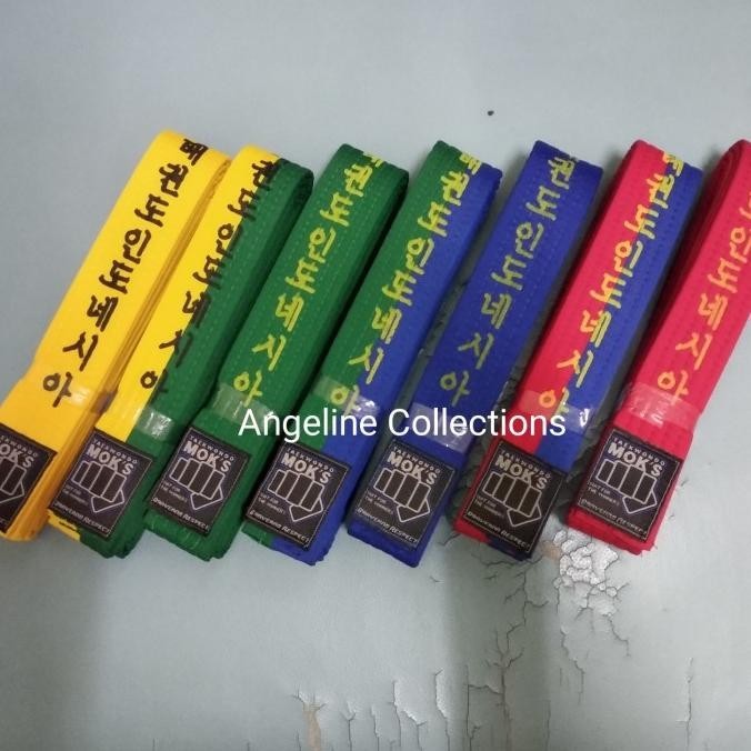 Sabuk Taekwondo MOKS Original - Deluxe