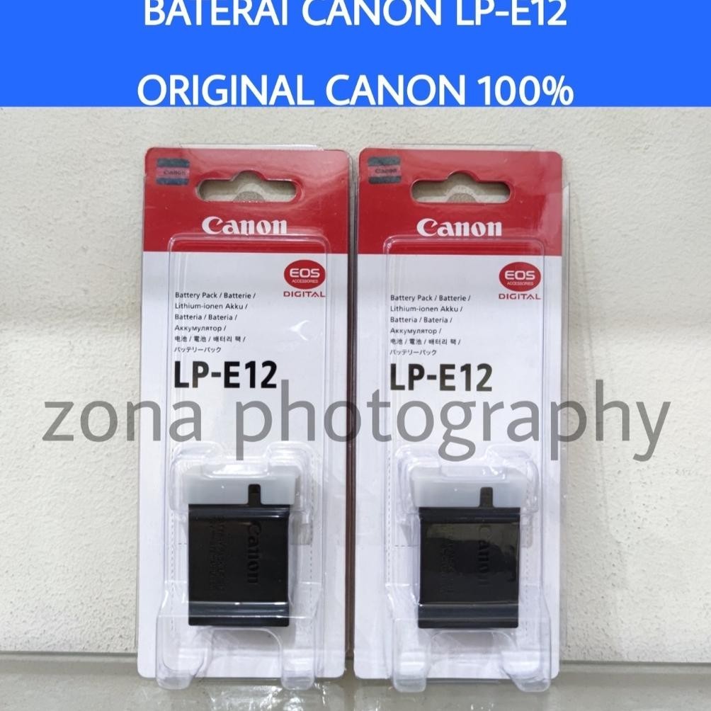 [BARU] BATERAI CANON LP-E12 ORIGINAL / BATERAI CANON LP-E12 LPE12 / BATTERY CANON LP-E12 LPE12 / BAT
