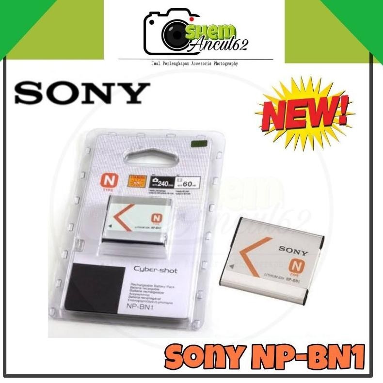 [BARU] Baterai Battery Sony NP-BN1 np bn1 for Sony Cybershot DSC-W310 W320 W330 T99 TX5