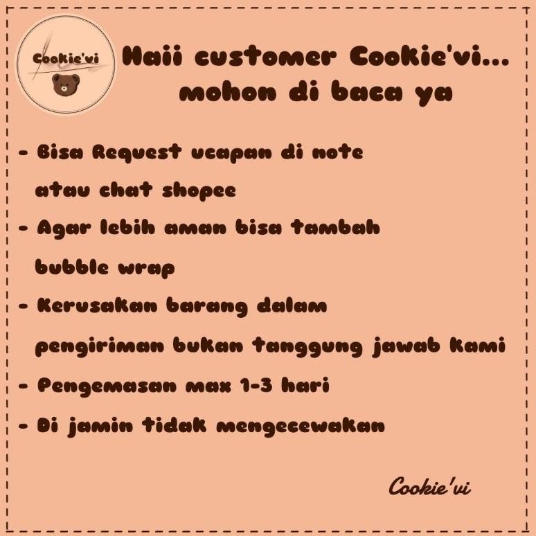 

HAMPERS COOKIE BEAR PARTY/ KADO ULANG TAHUN / HAMPERS LUCU ORIGINAL PRODUK