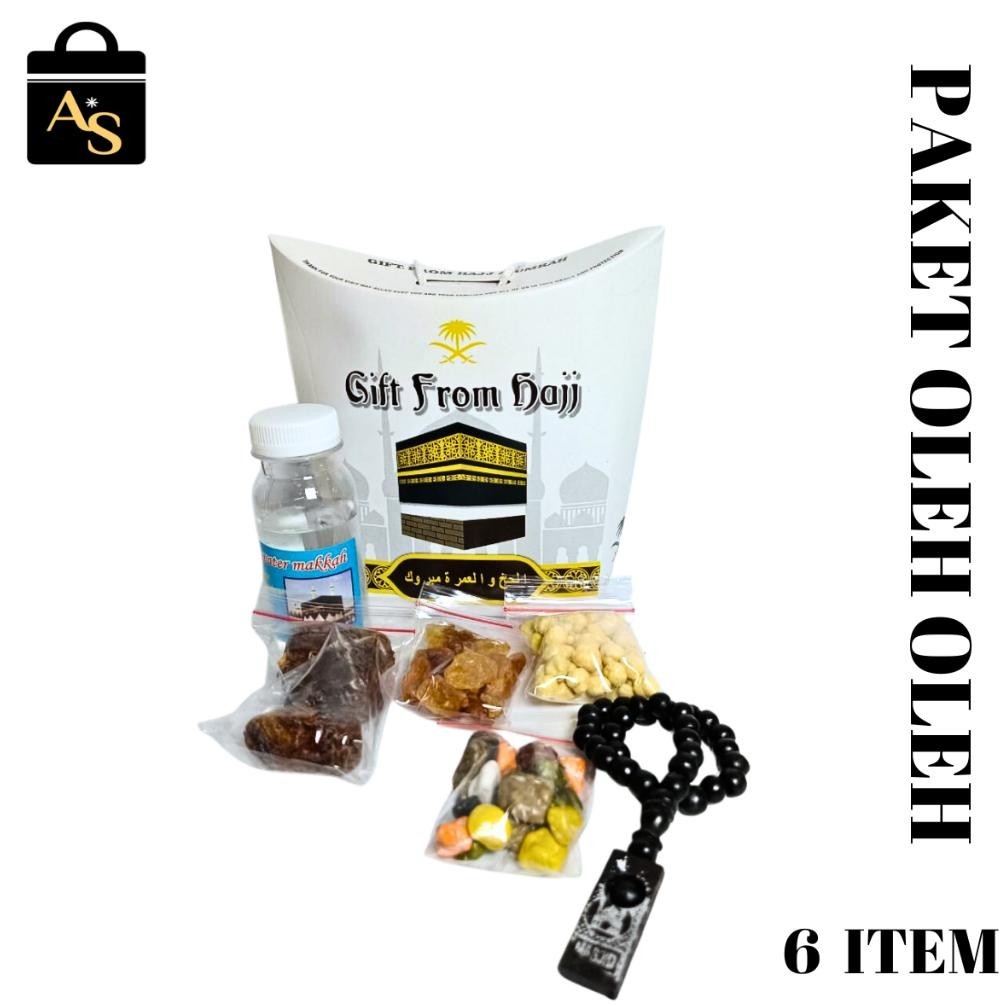 

PAKET OLEH OLEH HAJI DAN UMROH BAG PACKAGE 6 ITEM COD