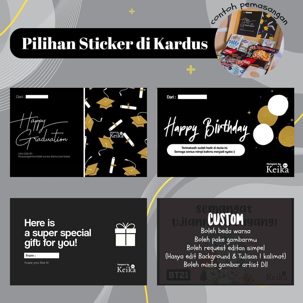 

SNACK BOX GUMUSH HAMPERS GIFT ULTAH KADO CEWEK COWOK WARNA HITAM PINK MERAH KUNING SNACKBOX LEBARAN TERLARIS