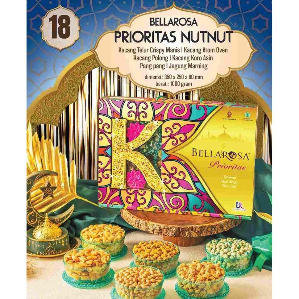 

GS041| BELLAROSA PAKET KUE LEBARAN / HAMPERS PARCEL LEBARAN / KUE KERING GRATIS ONGKIR