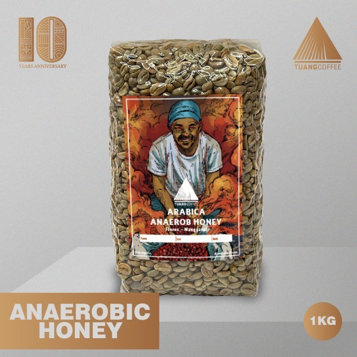 

Ready Green Bean Arabica Black Honey Tuang Coffee Flores Manggarai
