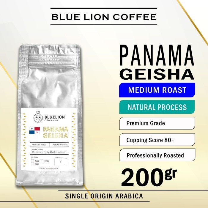 

Ready Blue Lion Coffee Panama Geisha 200 gram