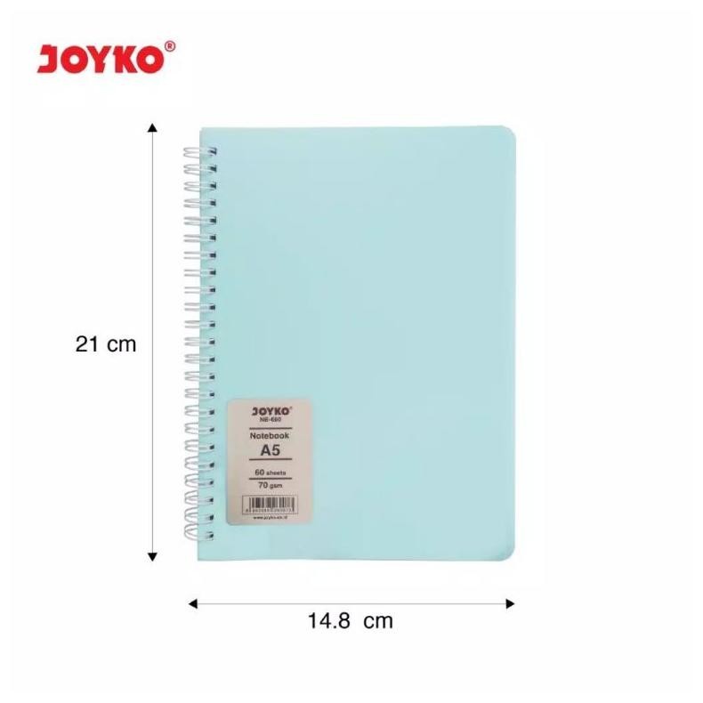 

NOTEBOOK JOYKO PASTEL / NOTEBOOK SPIRAL A5 / BUKU TULIS LUCU AESTHETIC / NOTE BOOK SIMPLE GRATIS ONGKIR