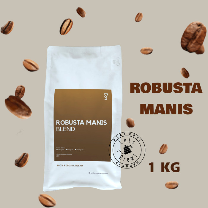 

Ready Sumber Anugrah Kopi Biji 1kg Espresso / Coffee Blend / Espresso beans