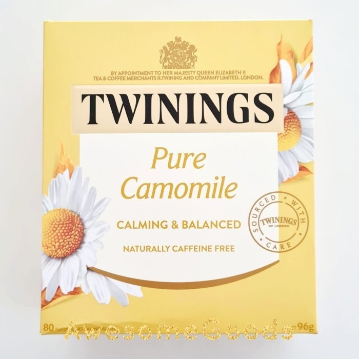 

Ready Twinings Pure Camomile 80 Tea Bags