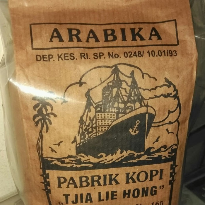 

Ready Kopi Arabika Tjia Lie Hong