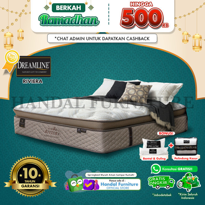 Dreamline Hanya Kasur Spring Bed Riviera Pop 120 X 200