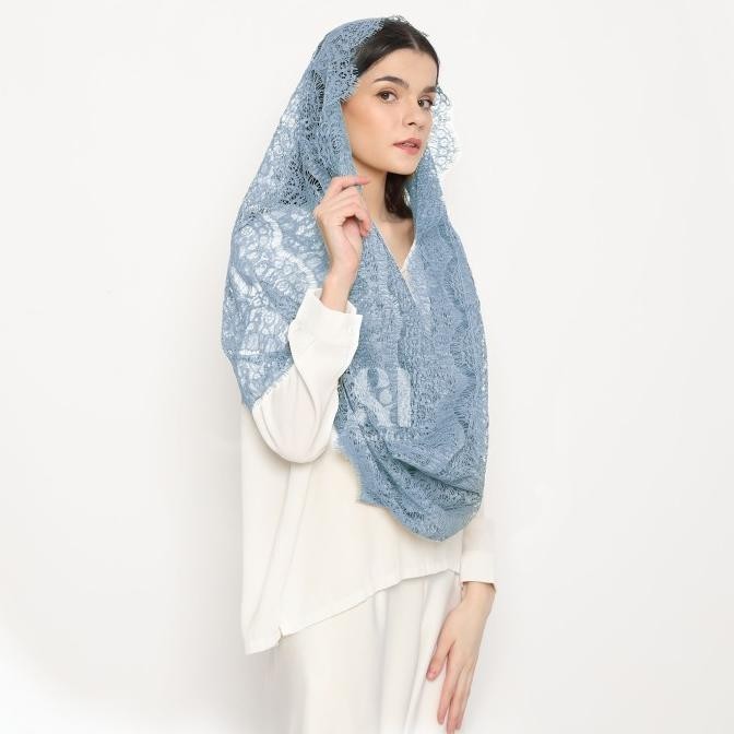 Pashmina Lace Instant Esattire - Hijab Kerudung Lebaran