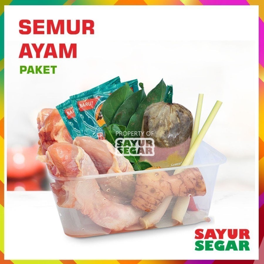 

Paket Semur Ayam 1 Pack Siap Masak