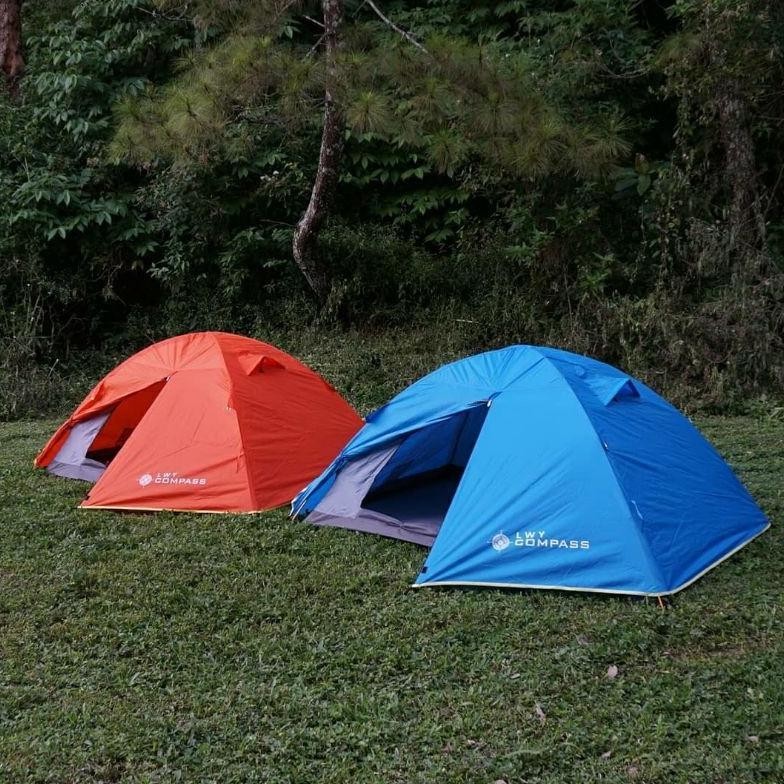 YUI Tenda COMPASS 2P Frame alumunium / Tenda Lwy compas tenda kemping - Tenda Camping Compas 2p TERL