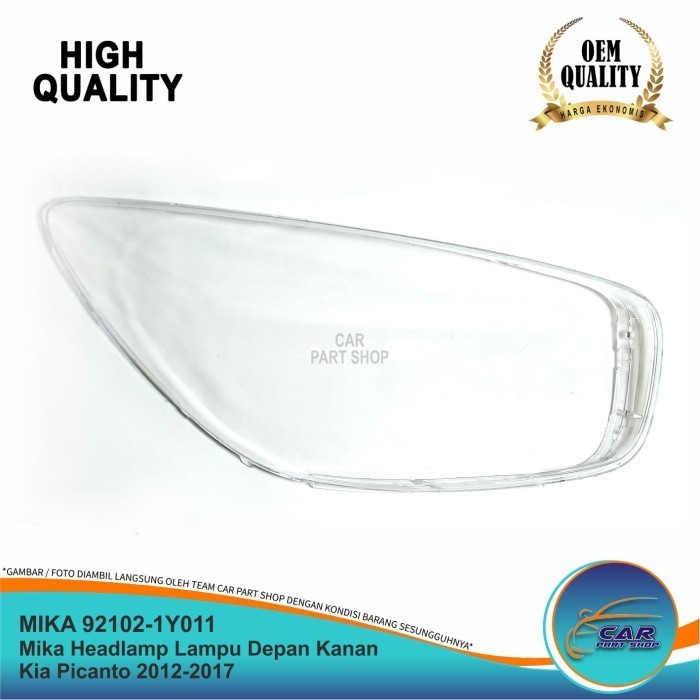 Ready Mika Headlamp Lampu Kepala Depan Kanan Kia Picanto 2012-2017