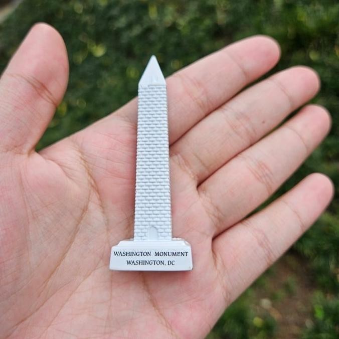 Souvenir magnet kulkas Washington D.C. oleh oleh negara Amerika USA America
