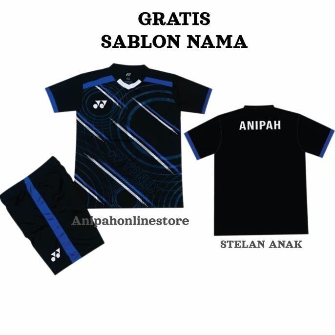 baju bola anak sablon nama/ kaos futsal anak unisex