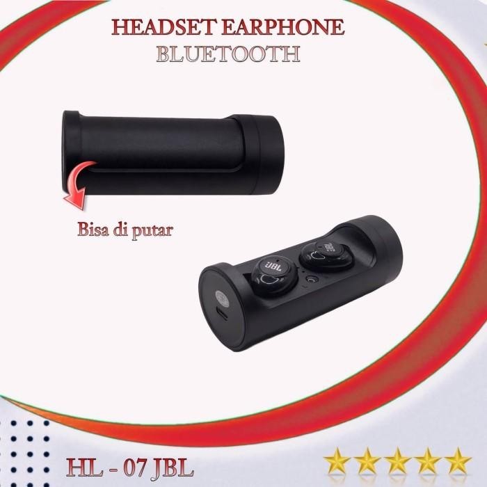 headset bluetooth earphone HL - 07 JBL original new Kualitas Terbaik