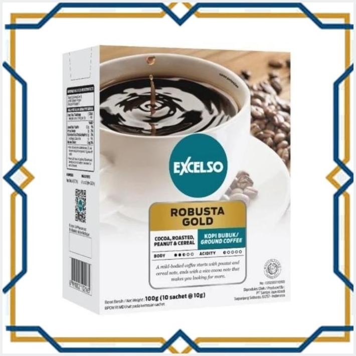 

[GDS] EXCELSO ROBUSTA GOLD KOPI BUBUK BOX ( 10 SCHT X 10 GR )