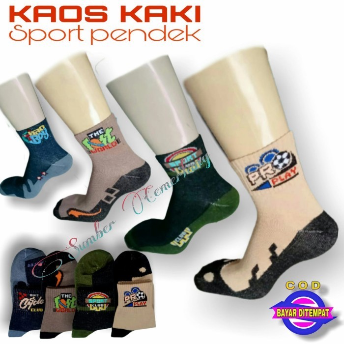 Kaos Kaki Sport Computer Ysi Moif/Kaos Kaki Di Atas Mata Kaki Pria