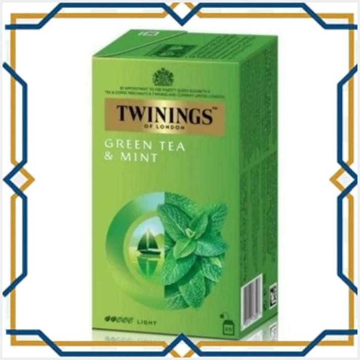 

[GDS] TWININGS TEH CELUP GREEN TEA MINT ISI 25