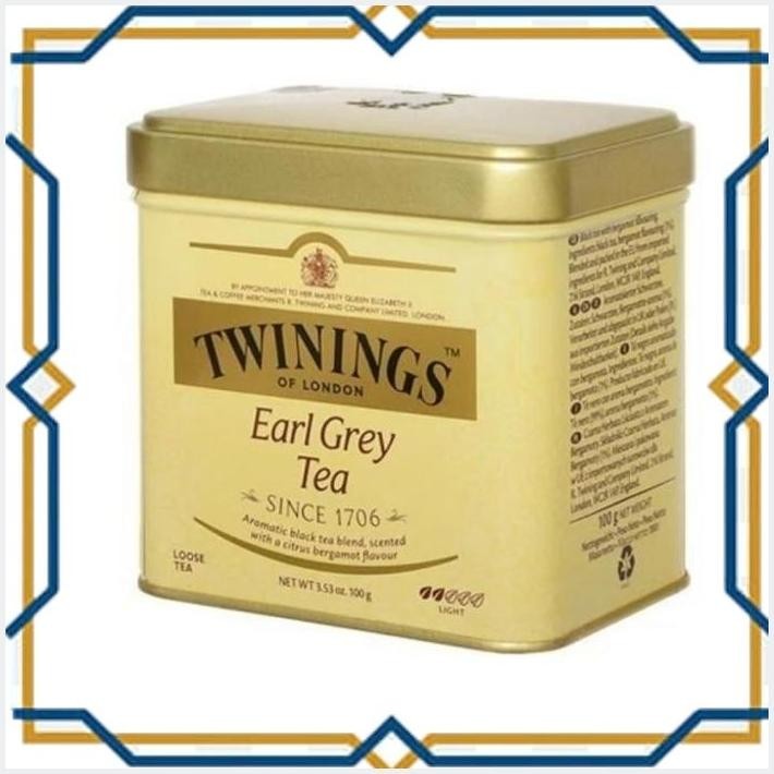 

[GDS] TWININGS EARL GREY TEA 100 GR | TEH