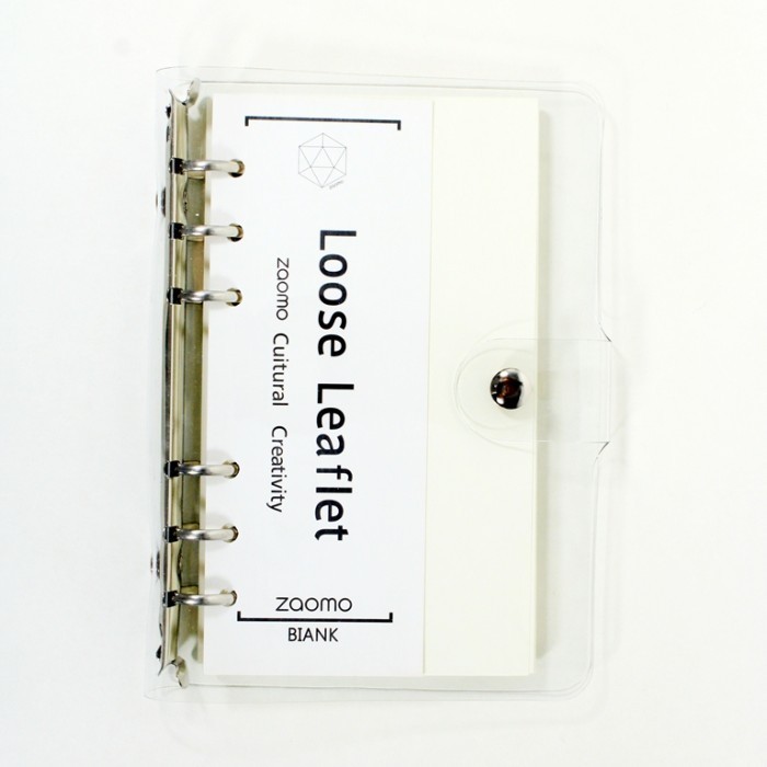 

Binder A6 Transparent