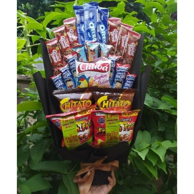 

Custom Buket /Paket/Bingkisan Snack Ulang Tahun/Ultah/ Wisuda/Kado/Hadiah [Ready Cod[Terlaris]Produk][Gratis Ongkir]