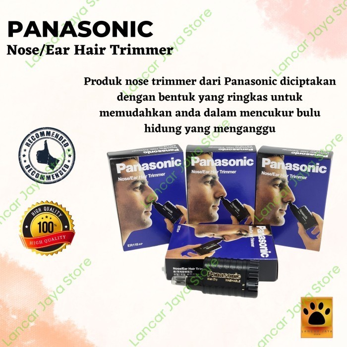 Panasonic ER115 Pencukur Bulu Hidung - Nose Trimmer