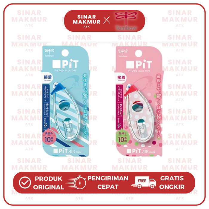

Lem Kertas rol/Glue Tape PIT Air Mini EAS Tombow Mono (Pcs) K01