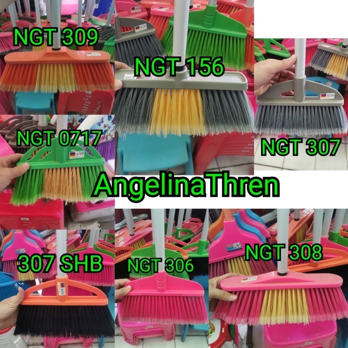 Sapu Plastik Indoor - Sapu Plastik Nagata Premium - Sapu Nylon Nagata