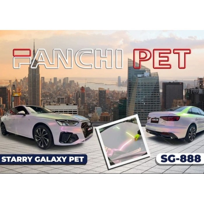 

50CM Sticker FANCHI SG888 SG-888 Starry Galaxy PET Per 50CM K01