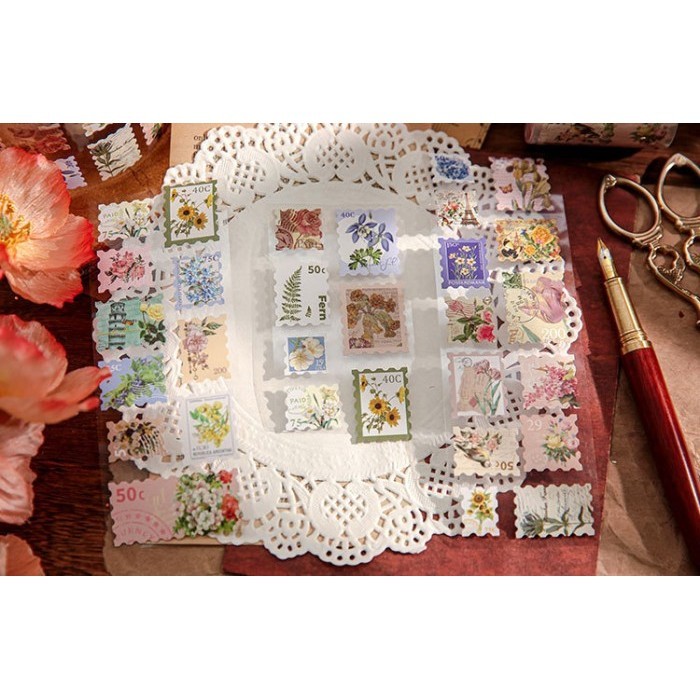 

Washi Tape Sticker Roll Vintage CLASSICAL COLLECTION Aesthetic Journal Scrapbook Sticker Limited