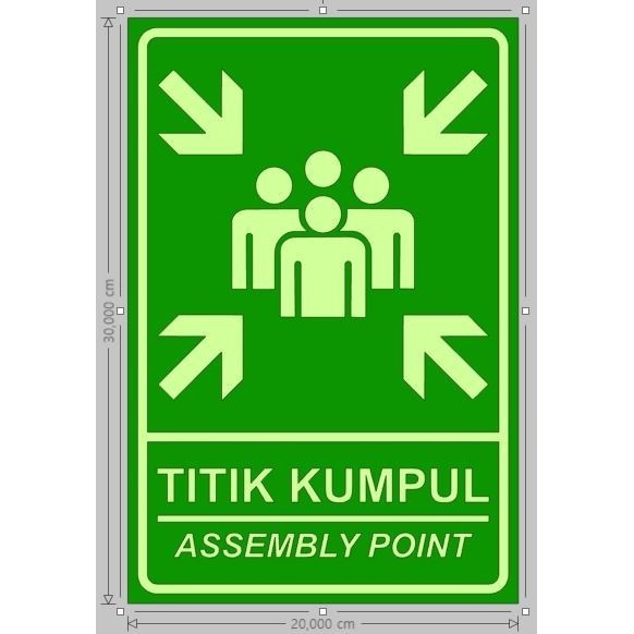 

TITIK KUMPUL (GLOW IN THE DARK) 2030 - STICKER ONLY K01