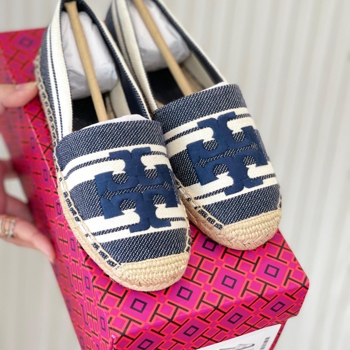 

TB DOUBLE JAQ ESPADRILE BLUE CHARIO K01